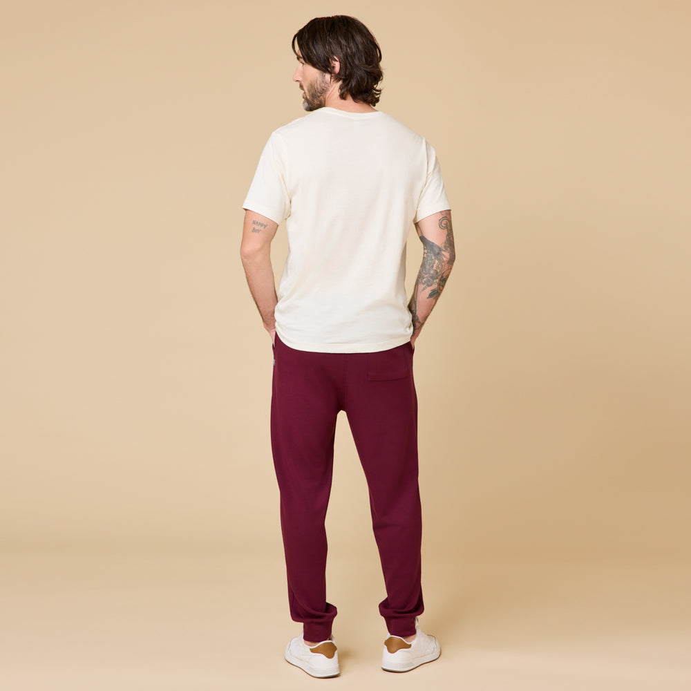Take 10 Men's DreamTech Jogger Cherry Cola