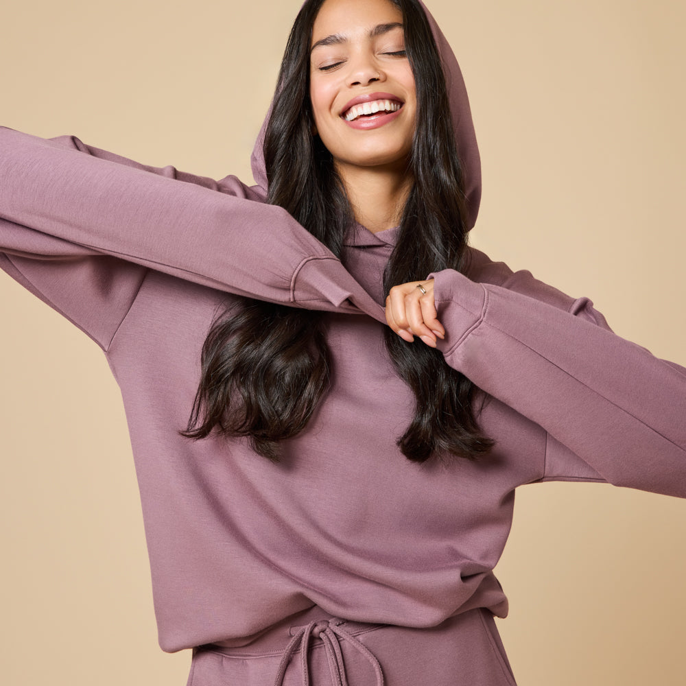 DreamTech Oversize Hoodie Lounge Set Driftwood