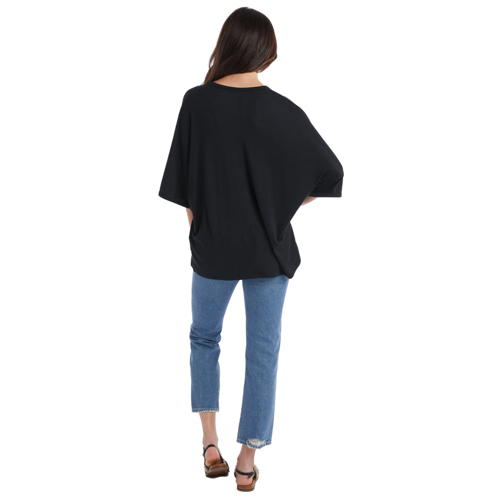 28" Dream Kimono Cardigan Black
