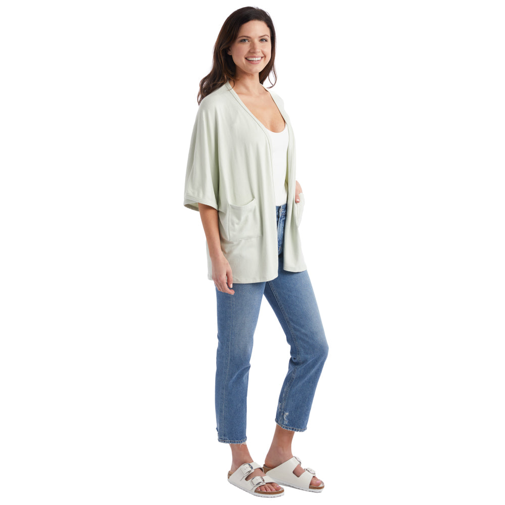 28" Dream Kimono Cardigan Sage