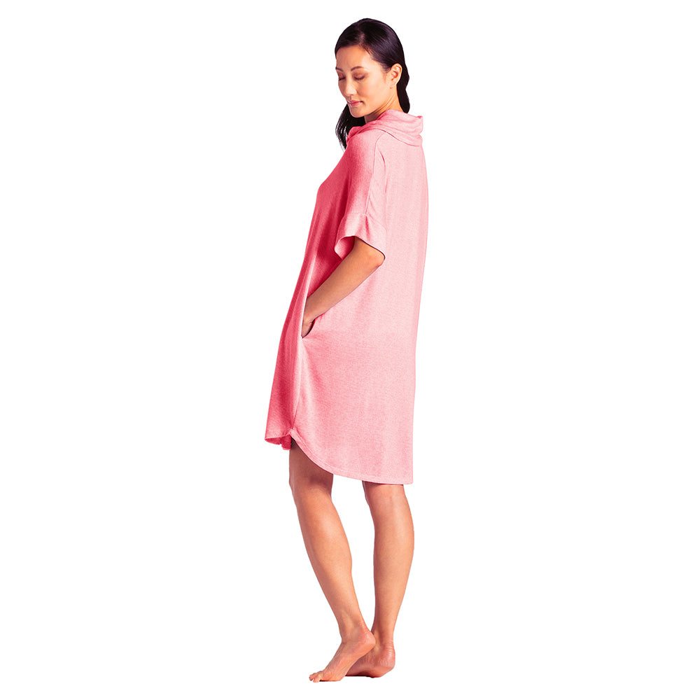 Dream Jersey Cowl Neck Lounger Strawberry
