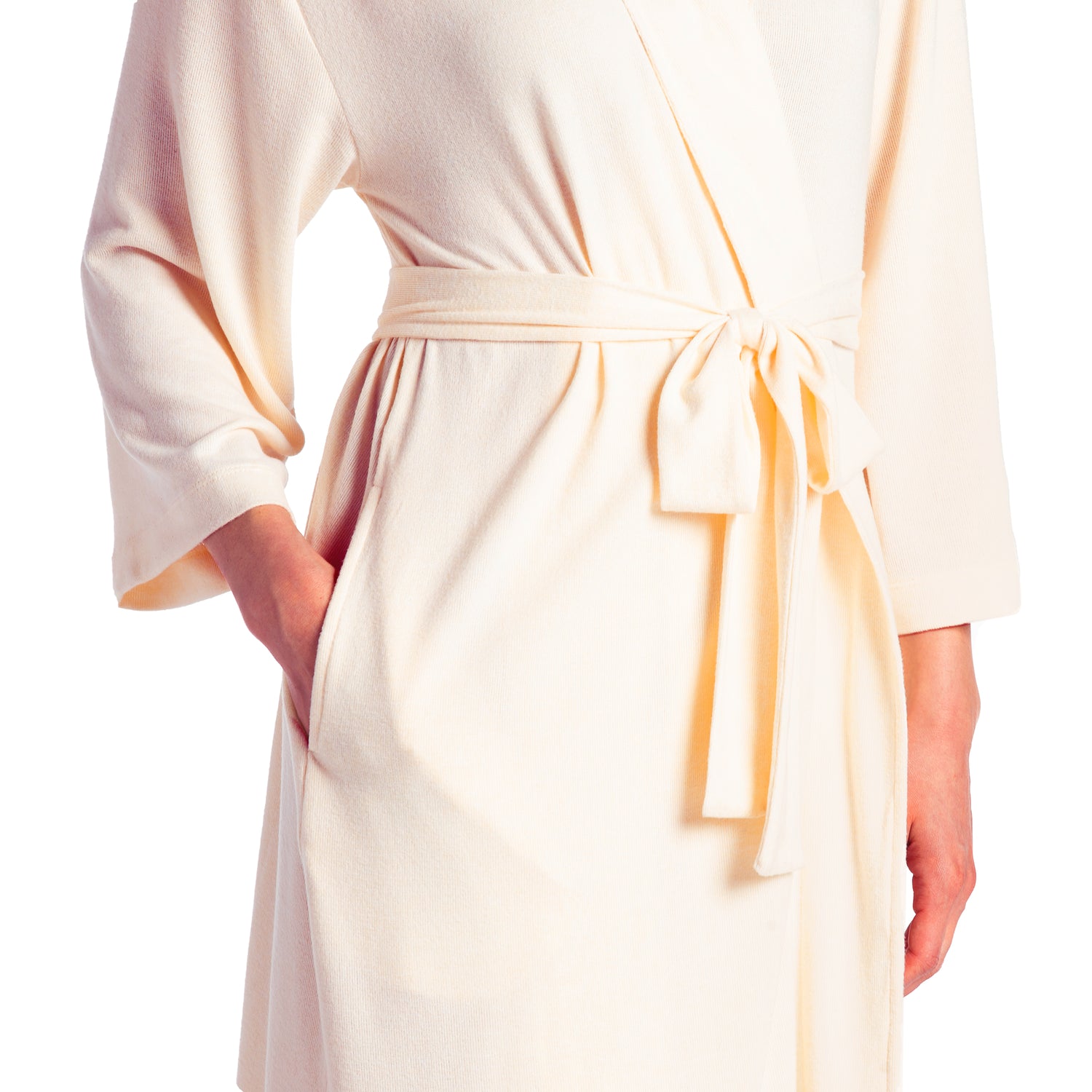 Dream Shawl Collar Robe Buttercream