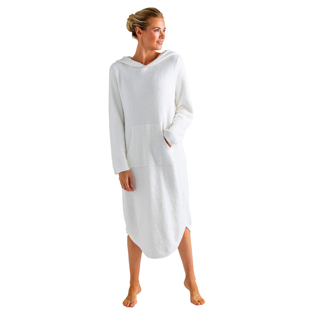 42" Marshmallow Hooded Lounger Ivory