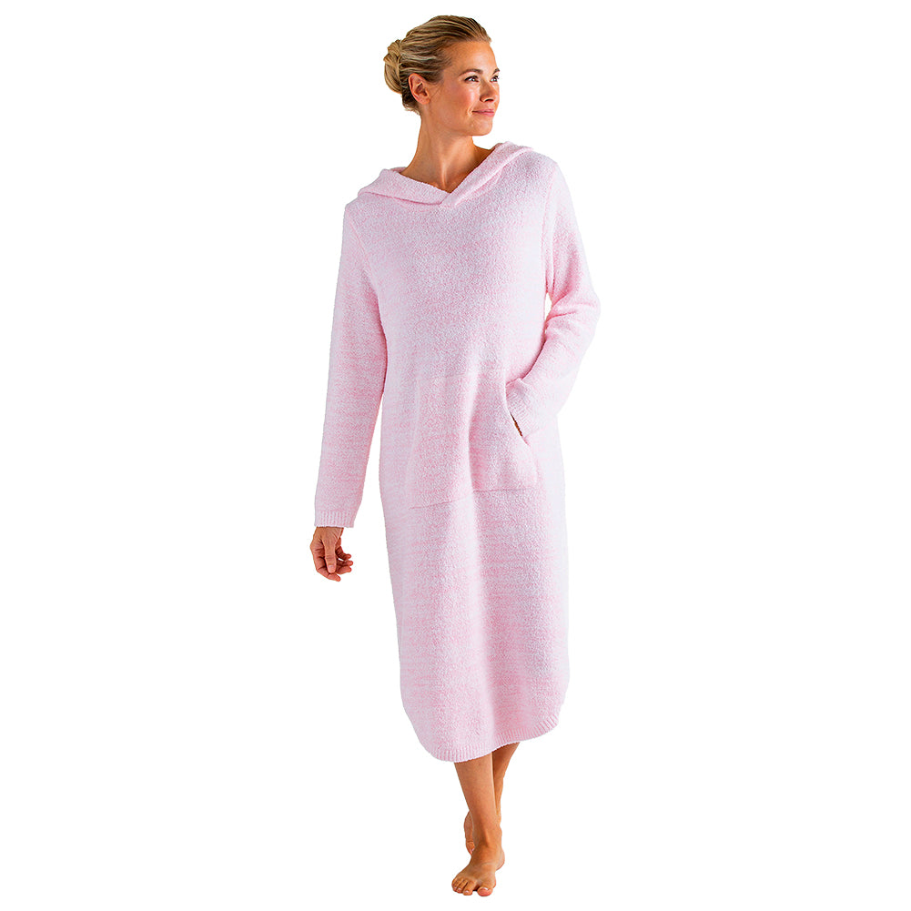 42" Marshmallow Hooded Lounger Light Pink