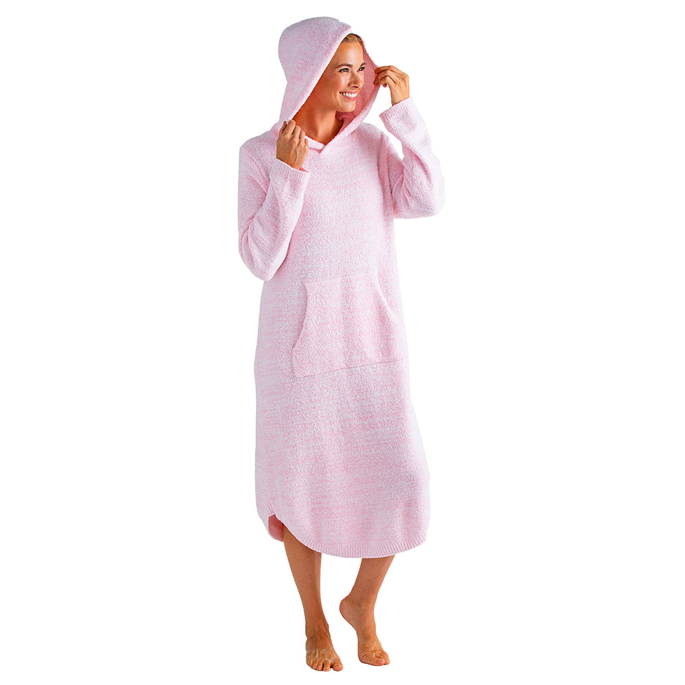 42" Marshmallow Hooded Lounger Light Pink