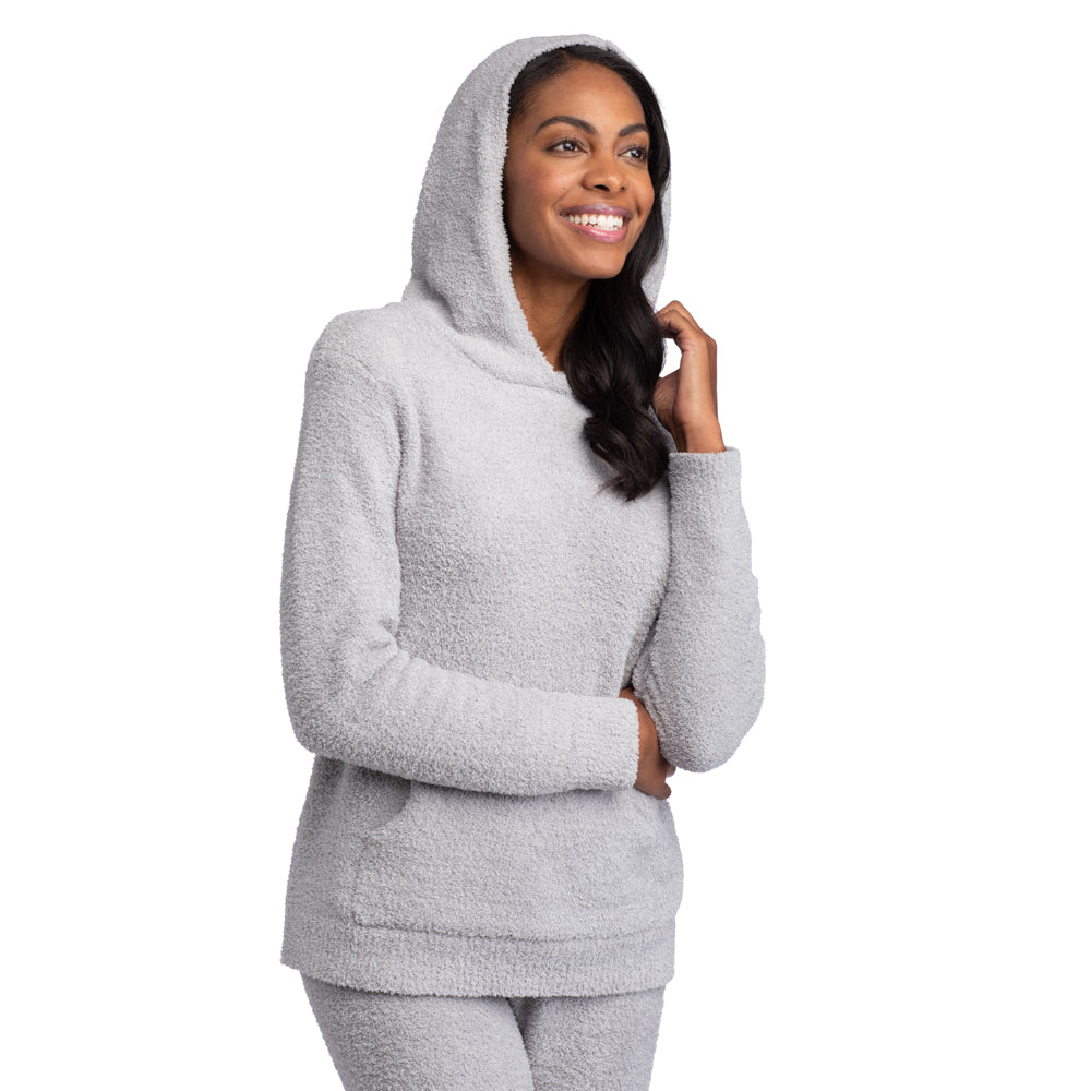 Hooded Marshmallow Set with Joggers Grey