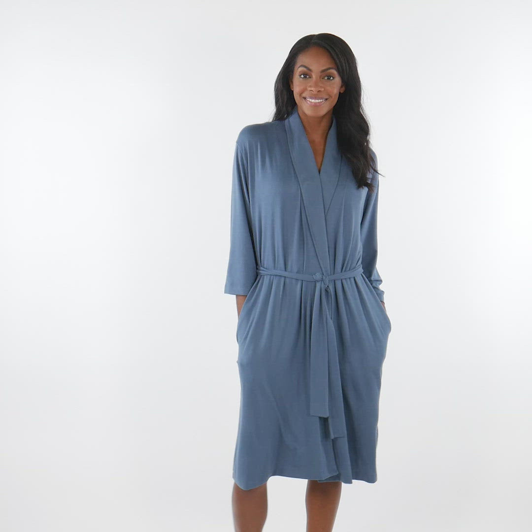 Dream Shawl Collar Robe Spring Lake