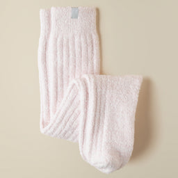 Marshmallow Slouch Socks Slouchy Marshmallow Socks in Heather Blush Pink