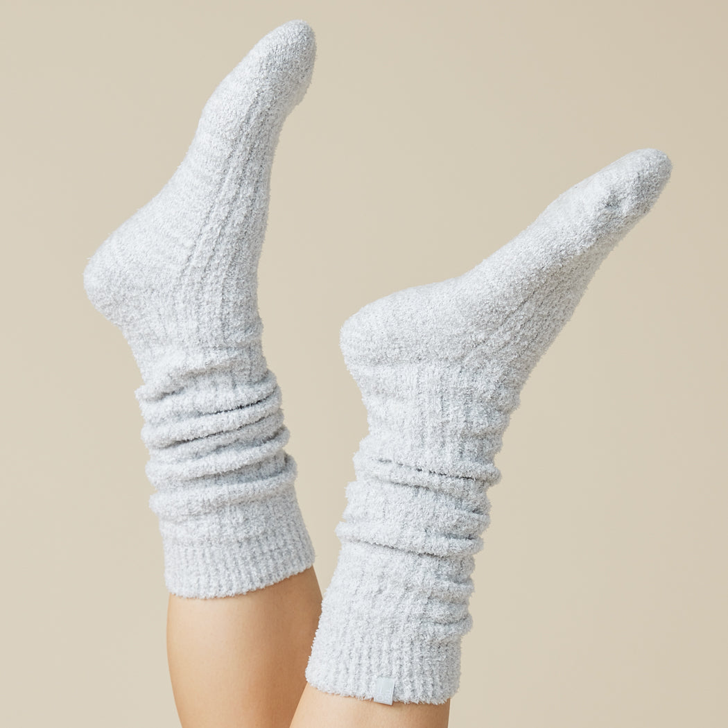 Marshmallow Slouch Socks 