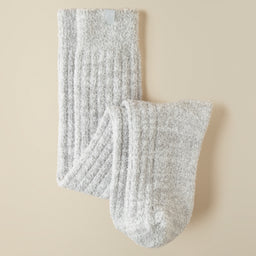 Marshmallow Slouch Socks Slouchy Marshmallow Socks in Heather Grey