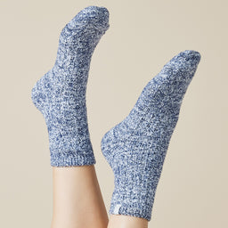 Marshmallow Crew Socks Marshmallow Crew Socks in Heather Midnight