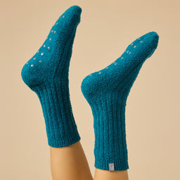 Marshmallow Crew Socks Marshmallow Crew Socks in Teal
