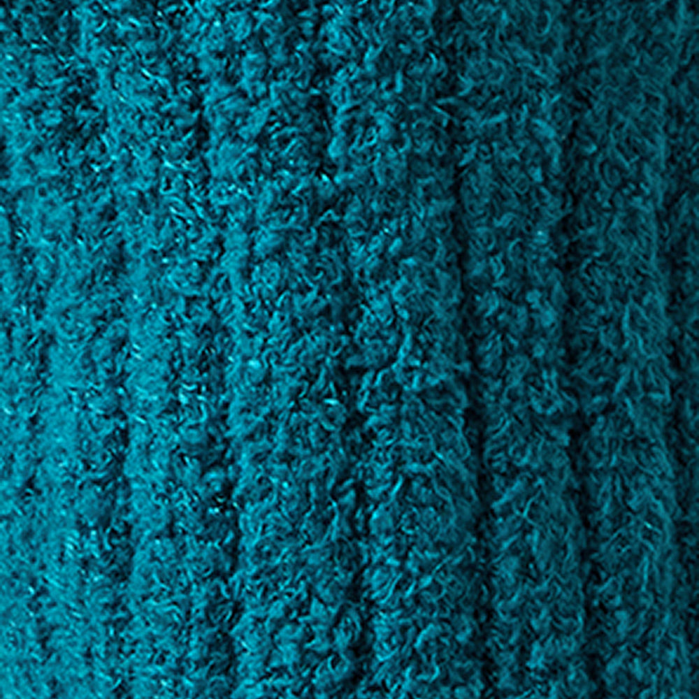 Slouchy Marshmallow Socks in Heather Teal