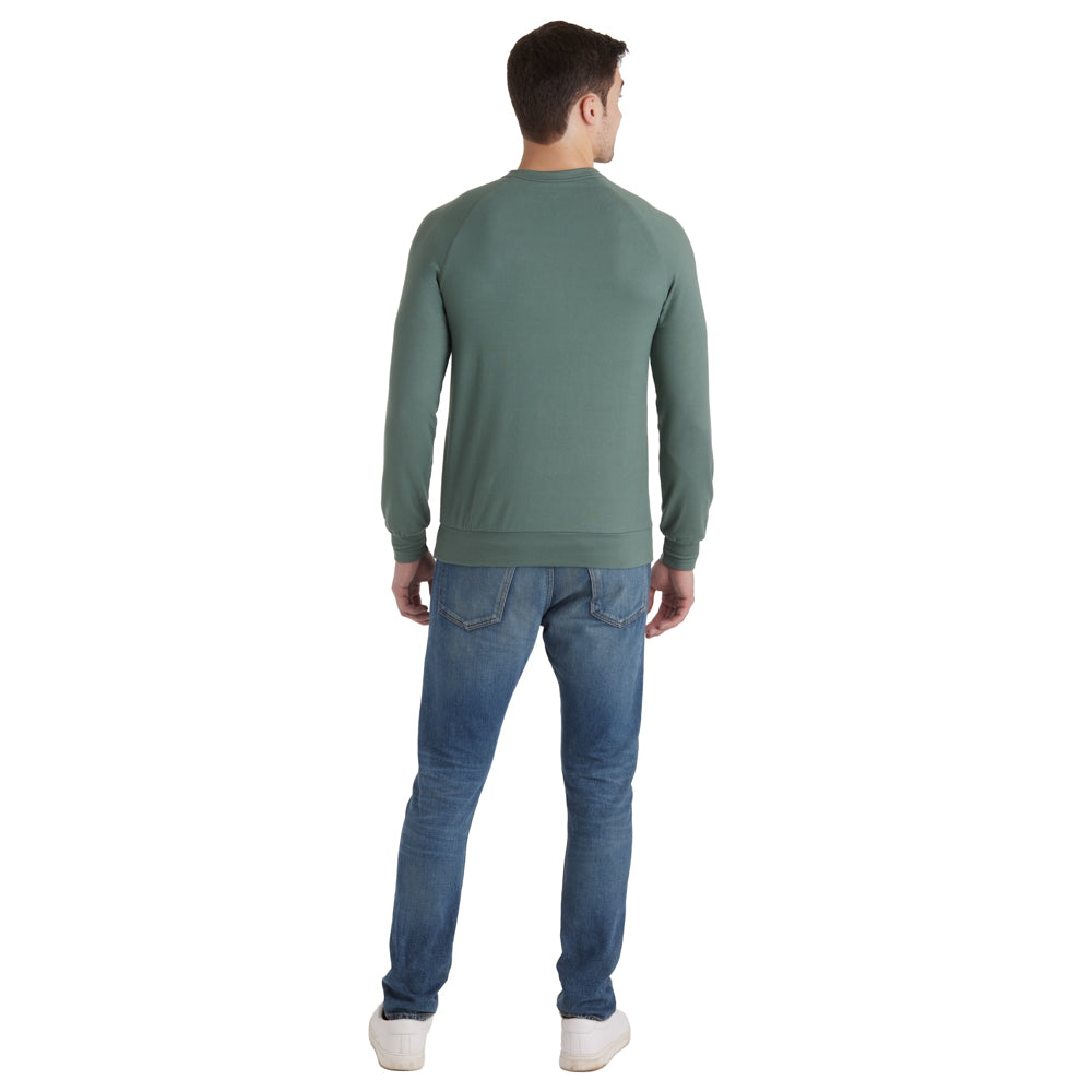 Take 10 Men's Ultra-Dream Crew Neck Sweater Dusty Green