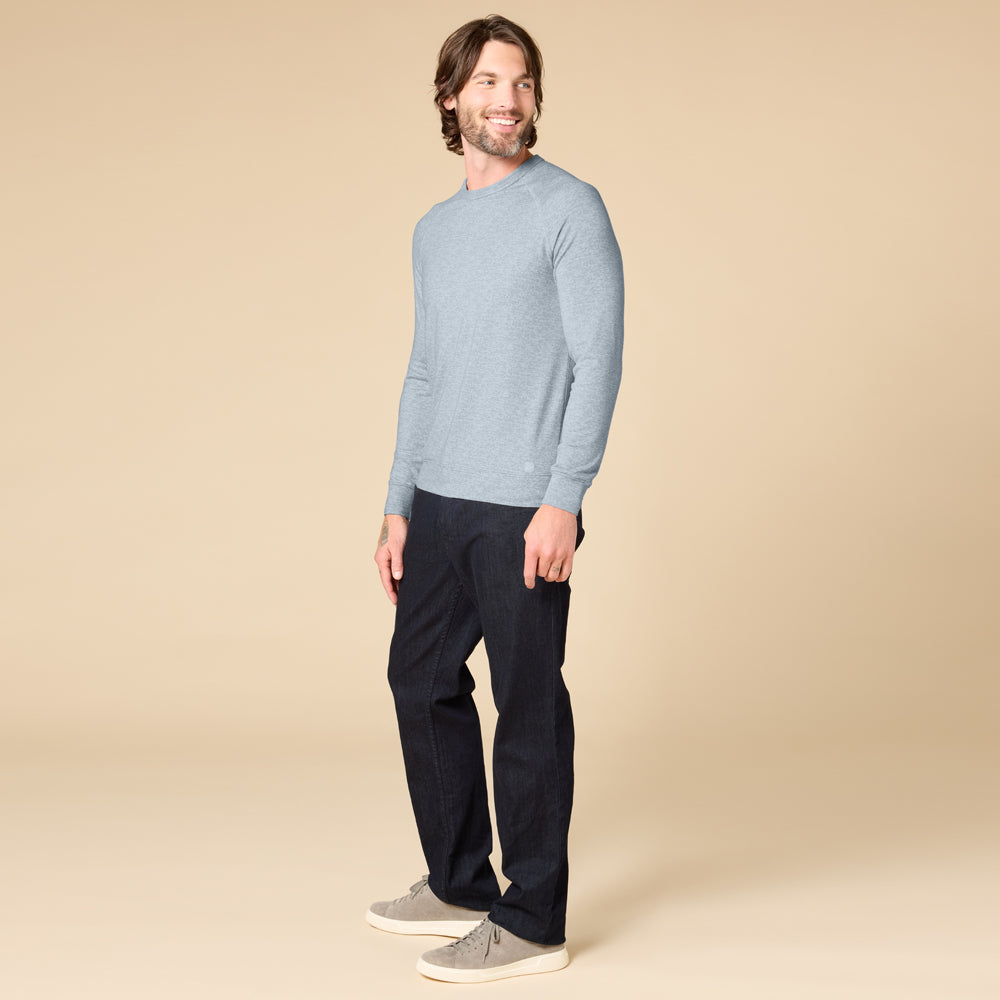 Take 10 Men's Ultra-Dream Crew Neck Sweater Surf