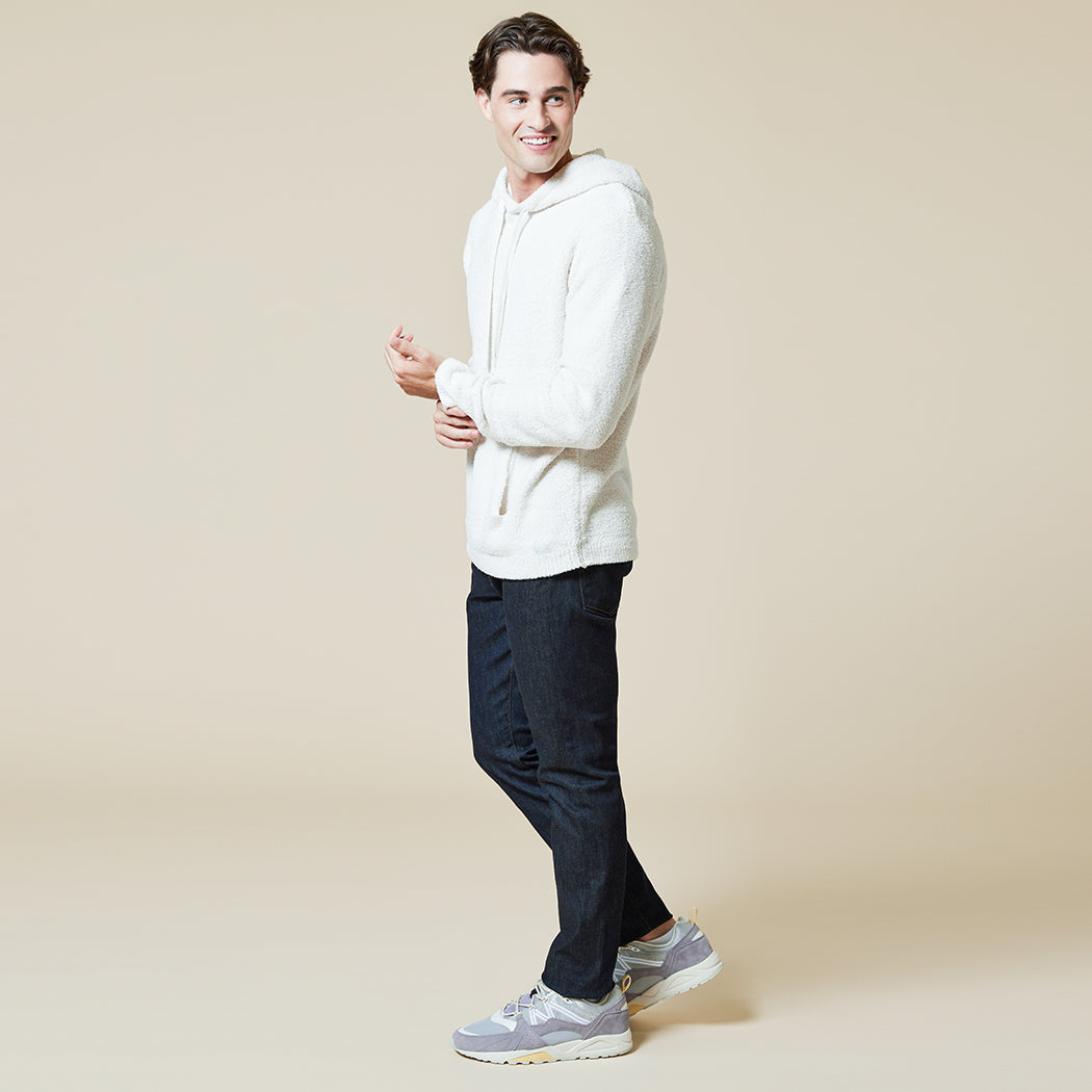 Take Ten Men's Solid Marshmallow Hoodie Take Ten Men's Solid Marshmallow Hoodie in Almond
