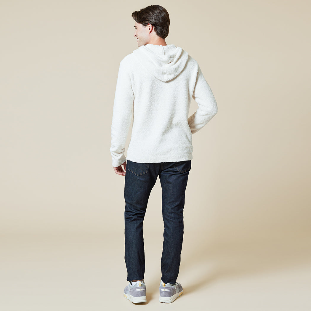 Take Ten Men's Solid Marshmallow Hoodie Take Ten Men's Solid Marshmallow Hoodie in Almond