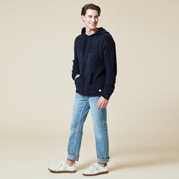 Take Ten Men's Solid Marshmallow Hoodie Take Ten Men's Solid Marshmallow Hoodie in Black