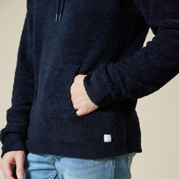 Take Ten Men's Solid Marshmallow Hoodie Take Ten Men's Solid Marshmallow Hoodie in Black