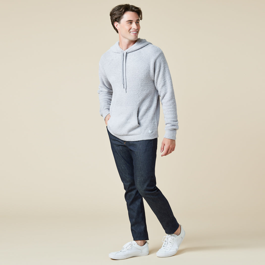 Take Ten Men's Solid Marshmallow Hoodie Take Ten Men's Solid Marshmallow Hoodie in Grey