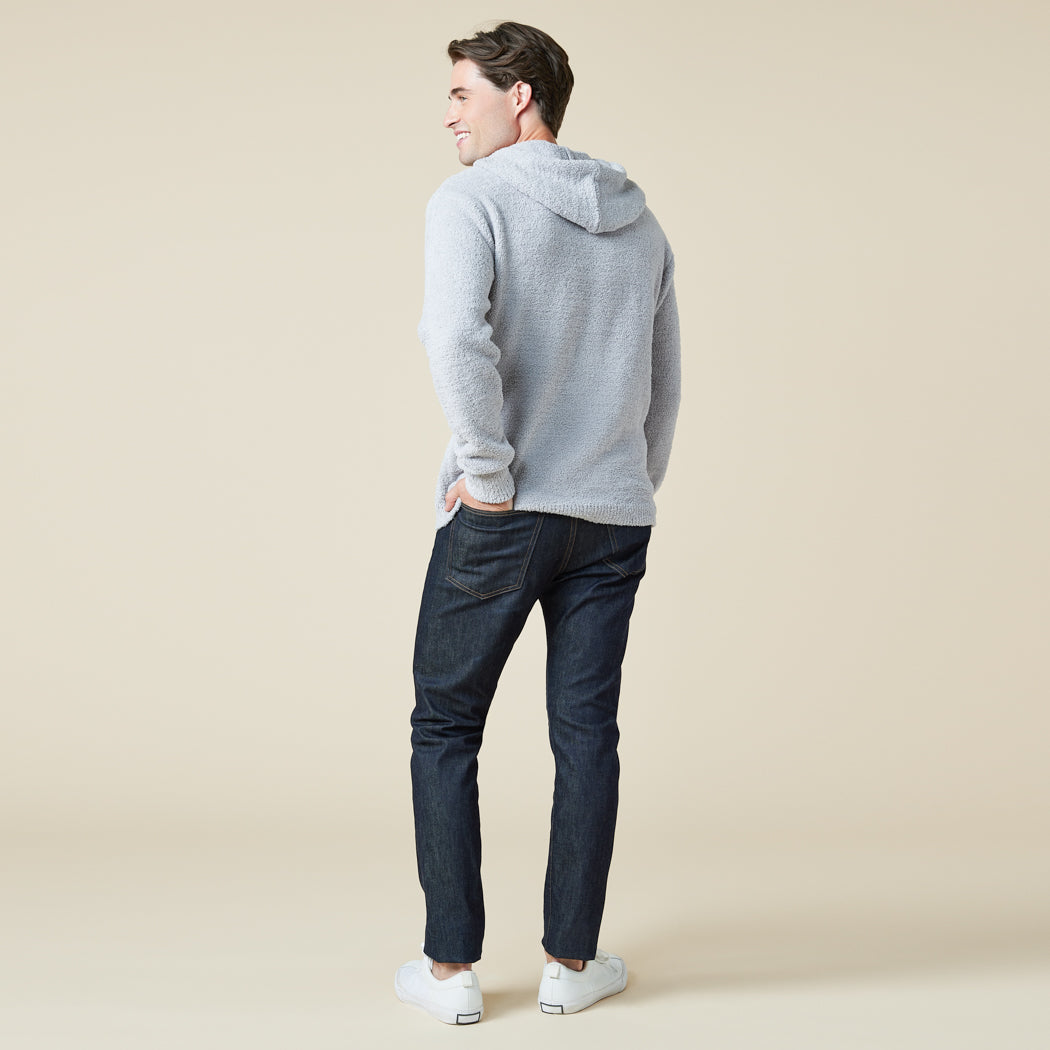 Take Ten Men's Solid Marshmallow Hoodie Take Ten Men's Solid Marshmallow Hoodie in Grey