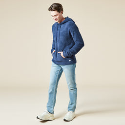 Take Ten Men's Solid Marshmallow Hoodie Take Ten Men's Solid Marshmallow Hoodie in Midnight