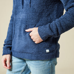 Take Ten Men's Solid Marshmallow Hoodie Take Ten Men's Solid Marshmallow Hoodie in Midnight