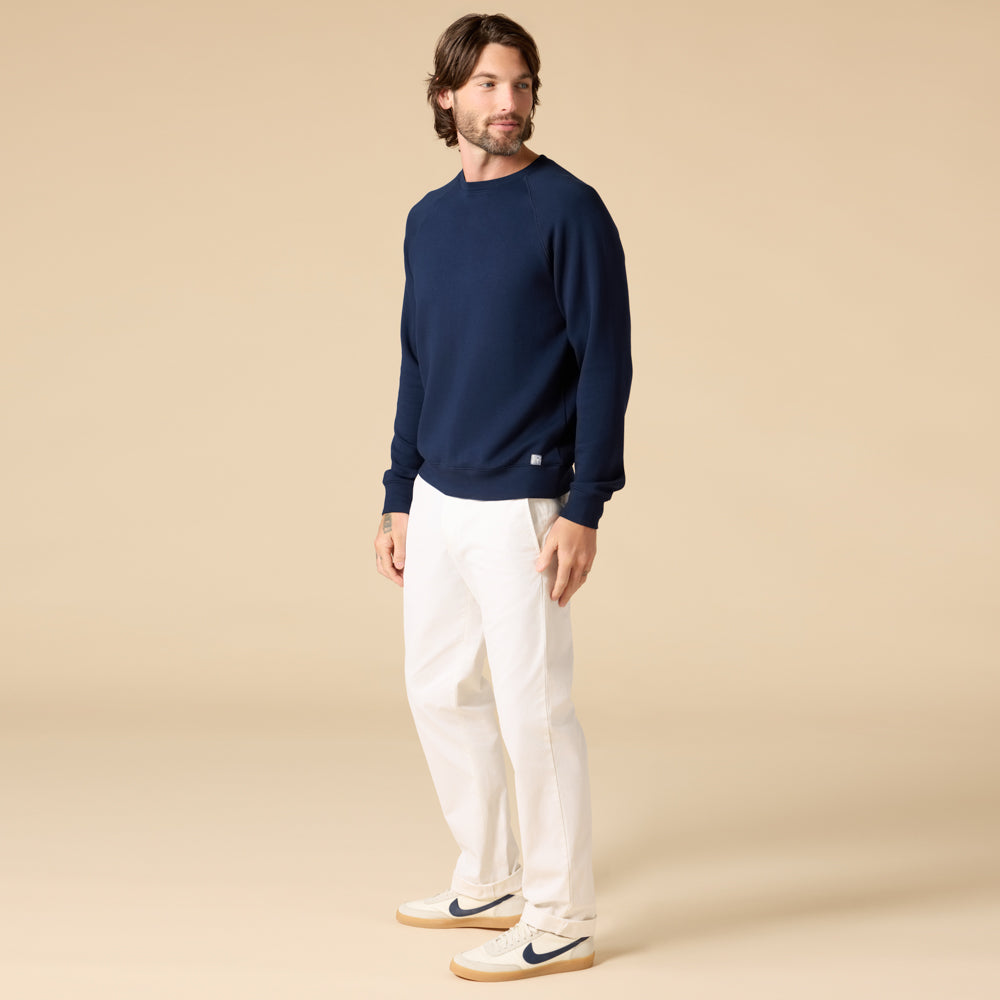 Take 10 Men's DreamTech Raglan Crew Neck Midnight