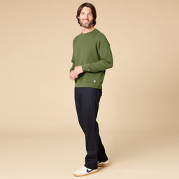 Take 10 Men's DreamTech Raglan Crew Neck Take 10 Men's DreamTech Raglan Crew Neck in Olive