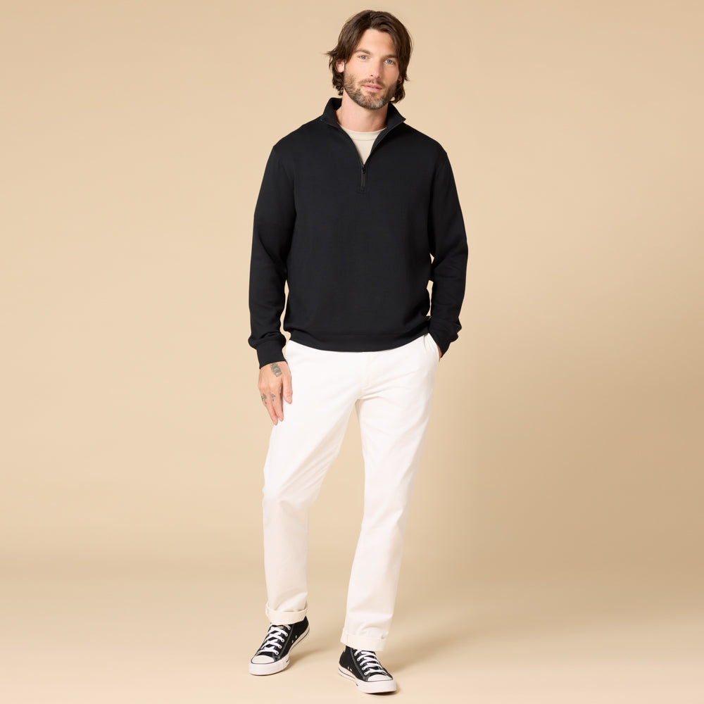 Take 10 Men's DreamTech 1/4 Zip Black