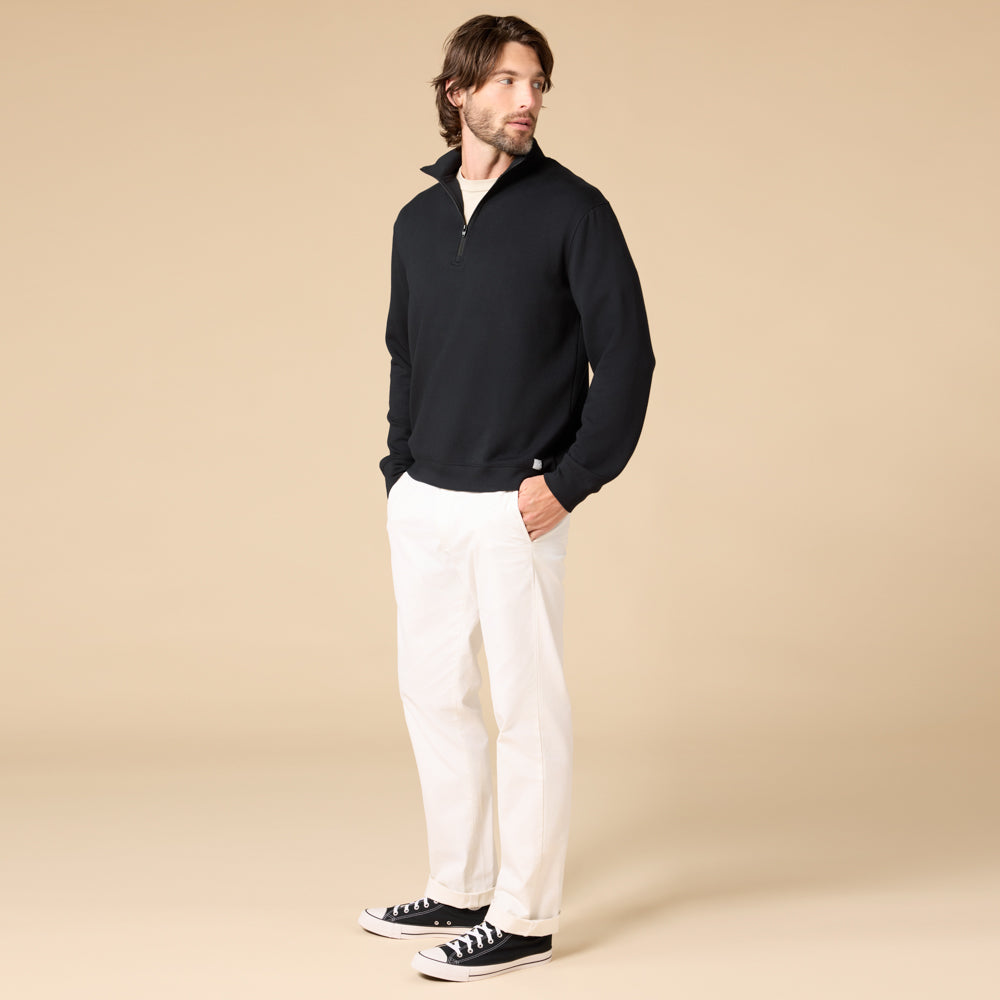 Take 10 Men's DreamTech 1/4 Zip Black