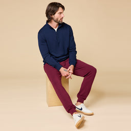 Take 10 Men's DreamTech 1/4 Zip Take 10 Men's DreamTech 1/4 Zip in Midnight
