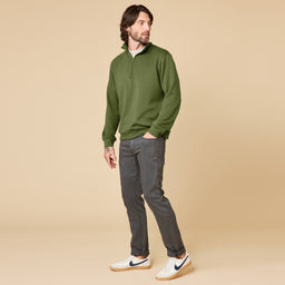 Take 10 Men's DreamTech 1/4 Zip Take 10 Men's DreamTech 1/4 Zip in Olive