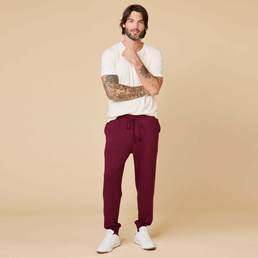 Take 10 Men's DreamTech Jogger Cherry Cola