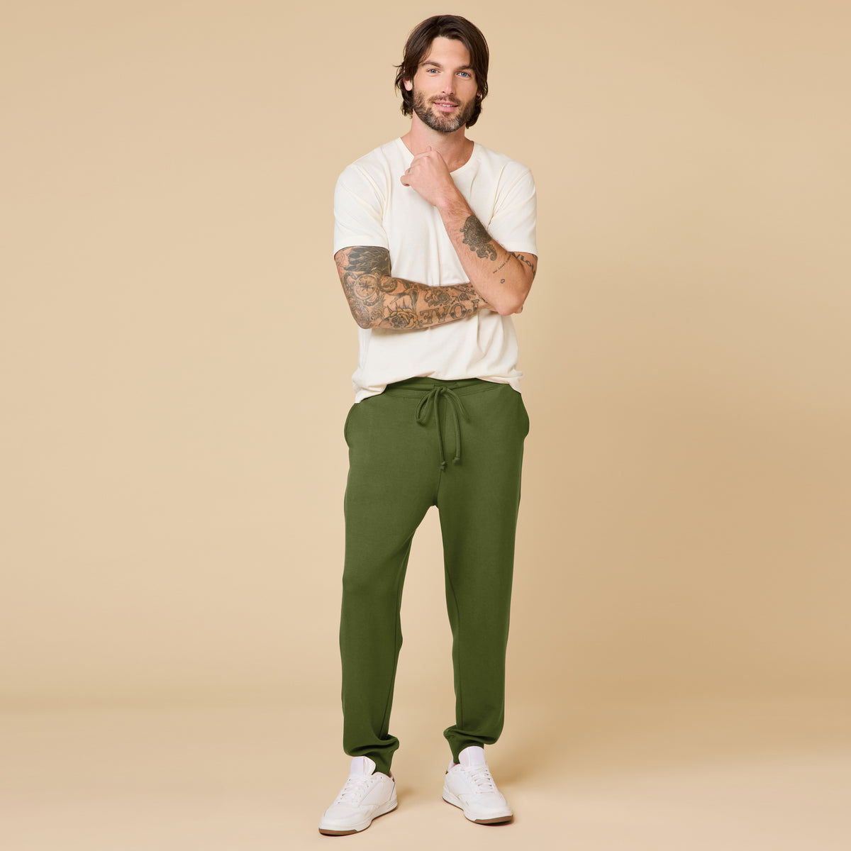 Take 10 Men's DreamTech Jogger Take 10 Men's DreamTech Jogger in Olive