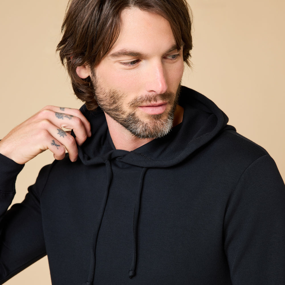 Take 10 Men's DreamTech Hoodie Take 10 Men's DreamTech Hoodie in Black