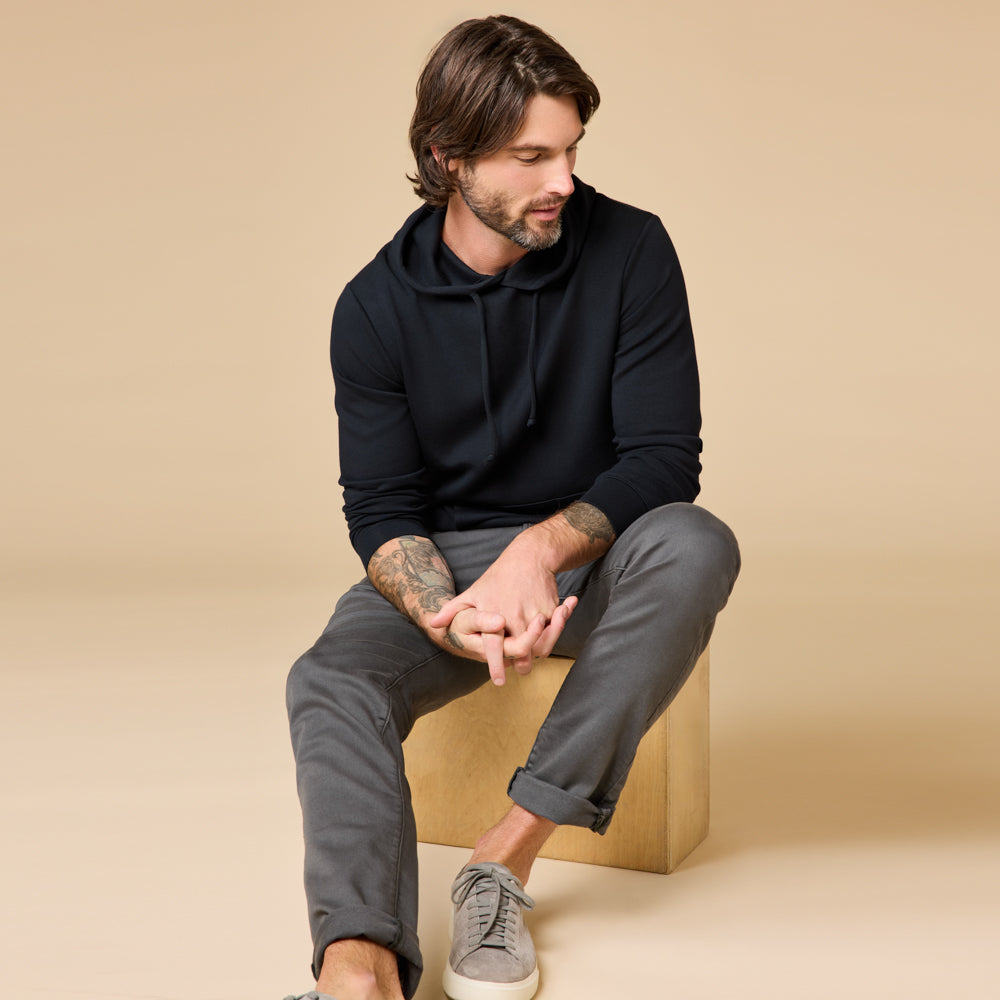 Take 10 Men's DreamTech Hoodie Black