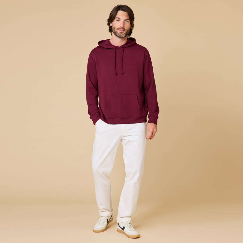 Take 10 Men's DreamTech Hoodie Cherry Cola