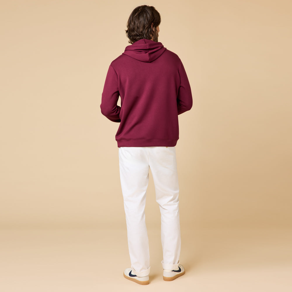 Take 10 Men's DreamTech Hoodie Take 10 Men's DreamTech Hoodie in Cherry Cola