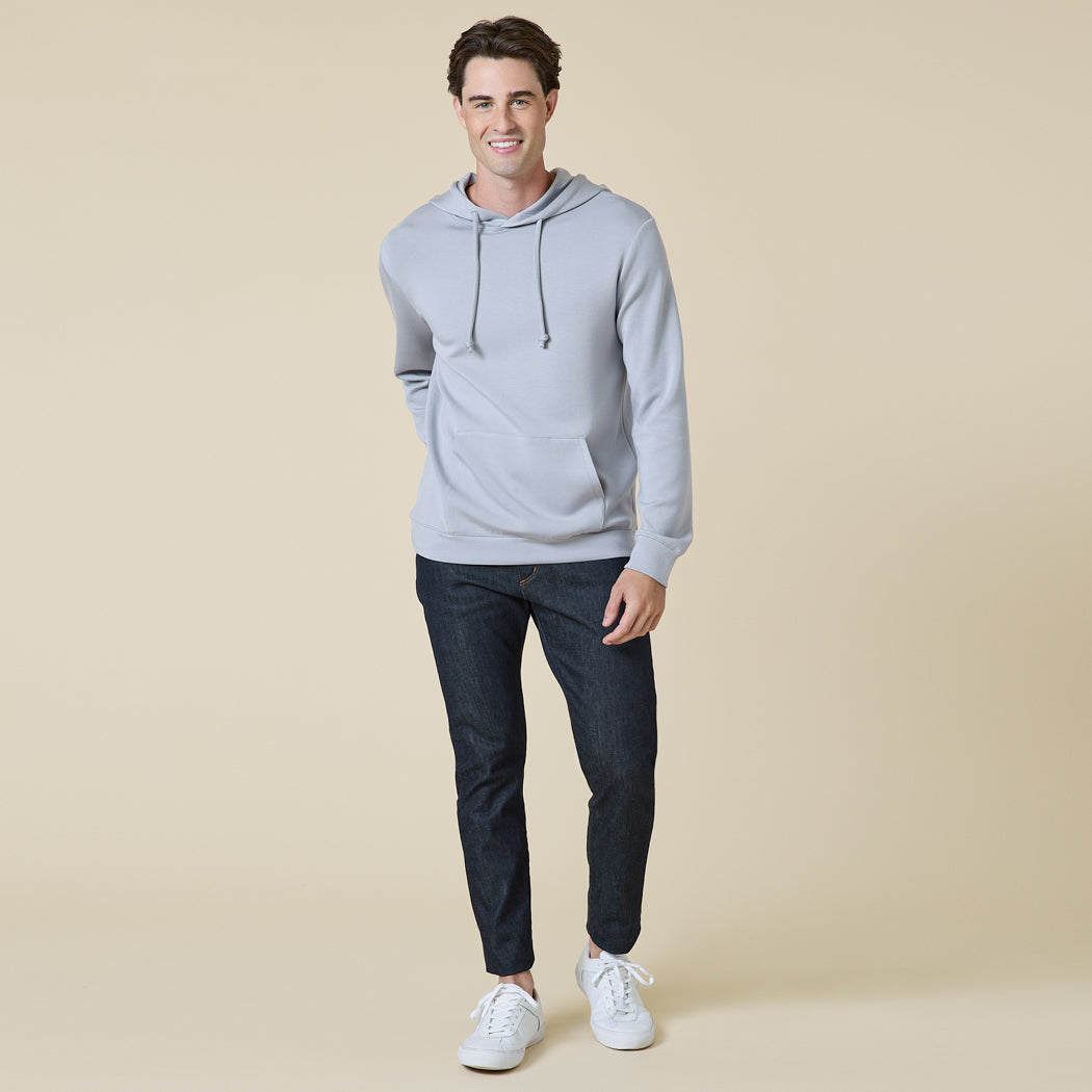 Take 10 Men's DreamTech Hoodie Take 10 Men's DreamTech Hoodie in Grey