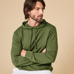 Take 10 Men's DreamTech Hoodie Take 10 Men's DreamTech Hoodie in Olive