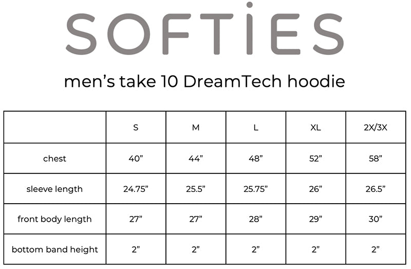 Men's DreamTech Hoodie Softies
