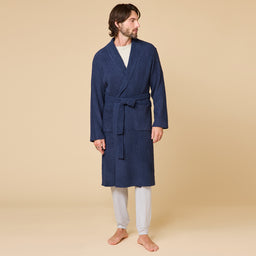 Take 10 Men's Ribbed Marshmallow Robe Take 10 Men's Ribbed Marshmallow Robe in Midnight
