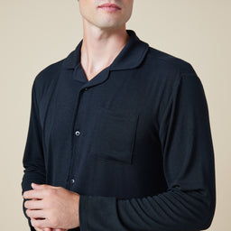 Take 10 Men's Notch Collar PJ Take 10 Men's Notch Collar PJ in Black