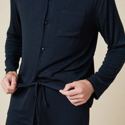 Take 10 Men's Notch Collar PJ Take 10 Men's Notch Collar PJ in Black