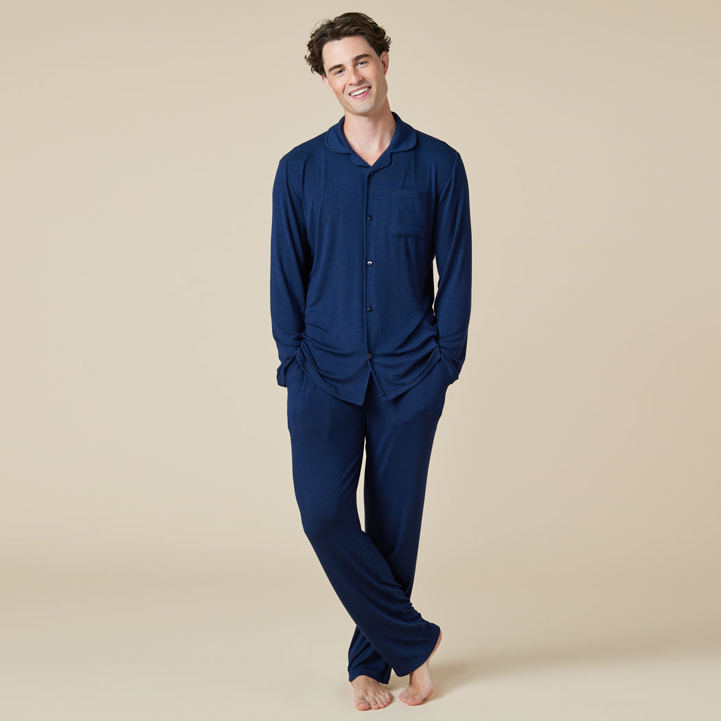 Take 10 Men's Notch Collar PJ Take 10 Men's Notch Collar PJ in Midnight