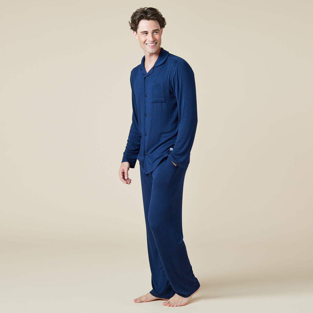 Take 10 Men's Notch Collar PJ Take 10 Men's Notch Collar PJ in Midnight
