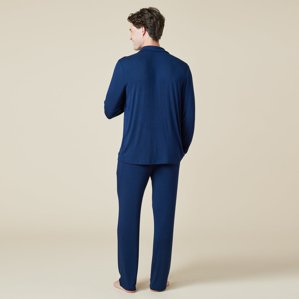 Take 10 Men's Notch Collar PJ Take 10 Men's Notch Collar PJ in Midnight
