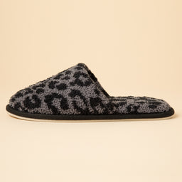 Marshmallow Leopard Slippers Marshmallow Leopard Slippers in Wild Grey
