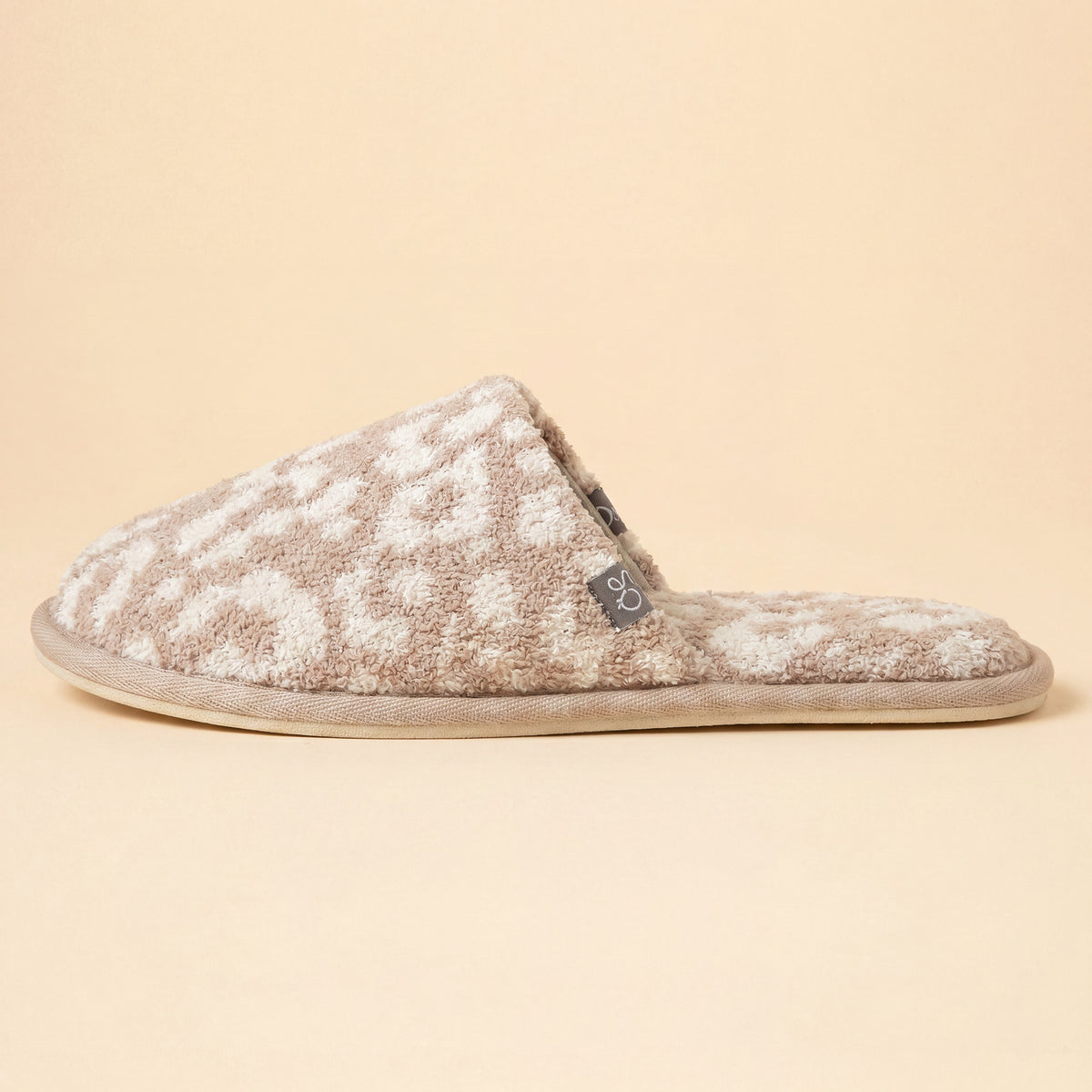 Marshmallow Leopard Slippers Marshmallow Leopard Slippers in Wild Almond